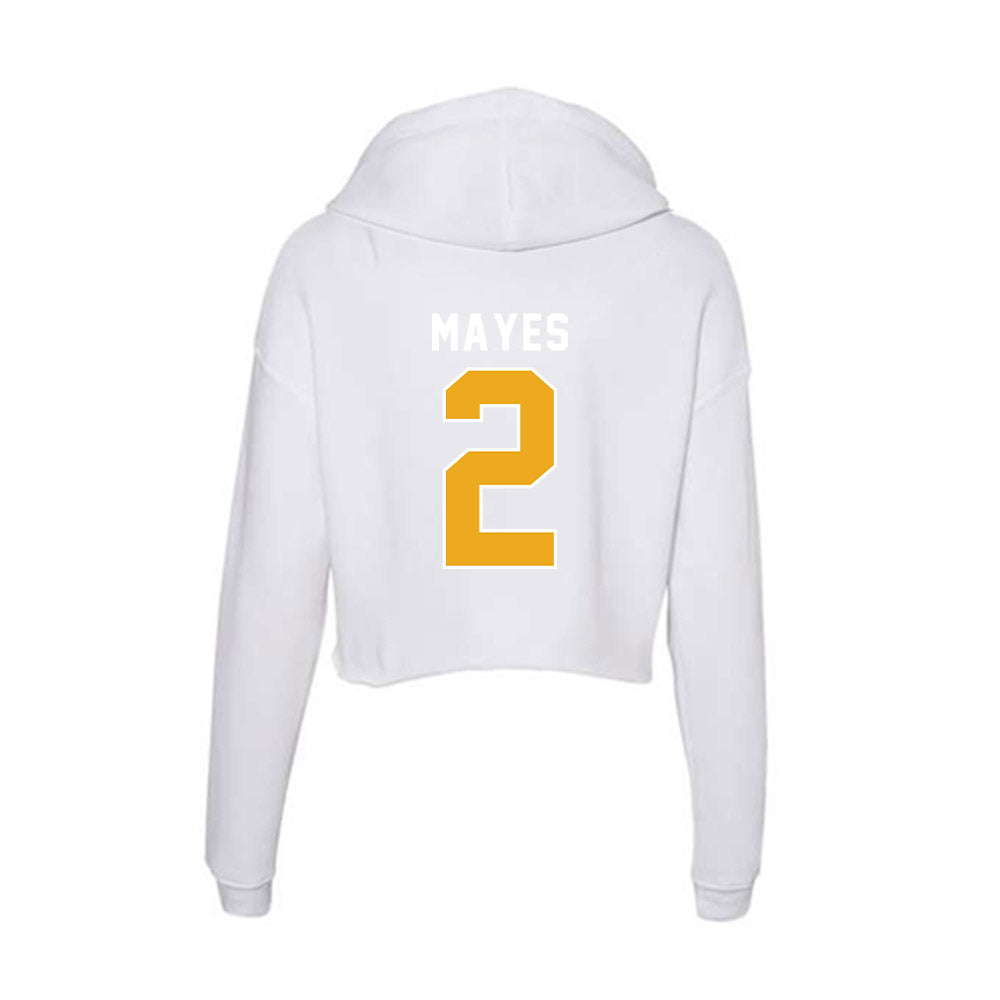 UTC - NCAA Football : Jamoi Mayes - Women's Crop Fleece Hoodie-1