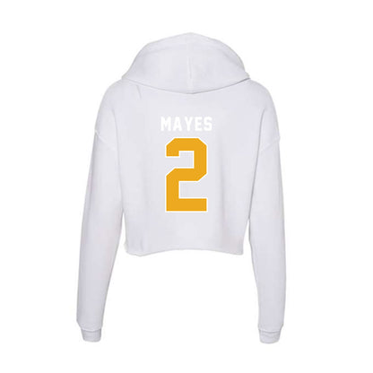 UTC - NCAA Football : Jamoi Mayes - Women's Crop Fleece Hoodie-1