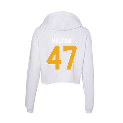 UTC - NCAA Football : Gavin Helton - Women's Crop Fleece Hoodie-1