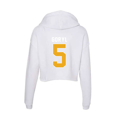 UTC - NCAA Beach Volleyball : Ava Goryl - Women's Crop Fleece Hoodie-1