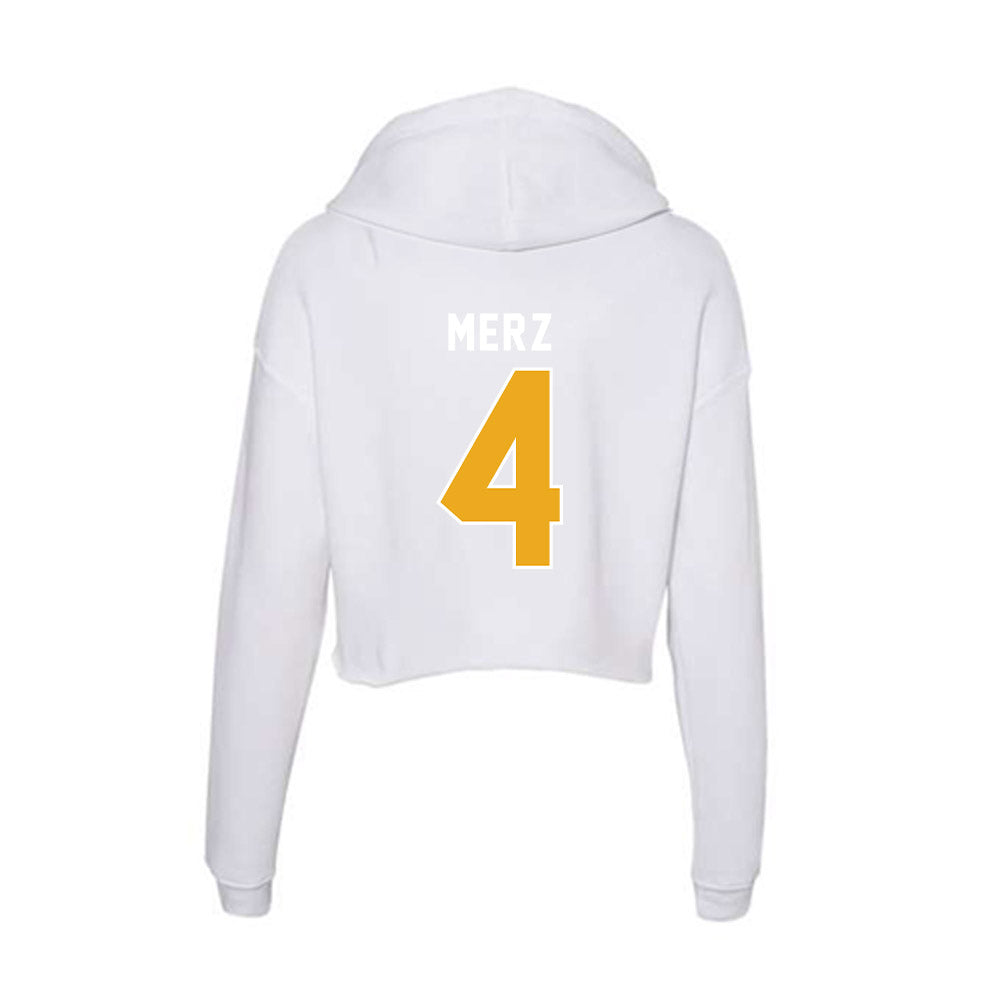 UTC - NCAA Women's Volleyball : Mallory Merz - Women's Crop Fleece Hoodie-1