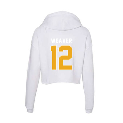 UTC - NCAA Women's Basketball : London Weaver - Women's Crop Fleece Hoodie-1