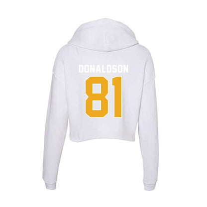 UTC - NCAA Football : Brohns Donaldson - Women's Crop Fleece Hoodie-1