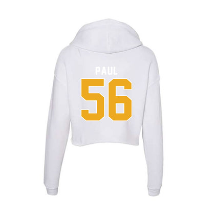 UTC - NCAA Football : Nicholas Paul - Women's Crop Fleece Hoodie-1