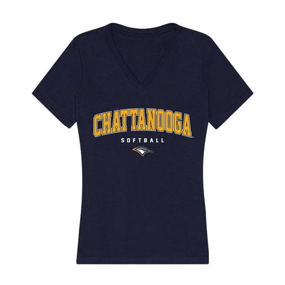 UTC - NCAA Softball : Sophia Guerra - Women's V-Neck T-Shirt-0