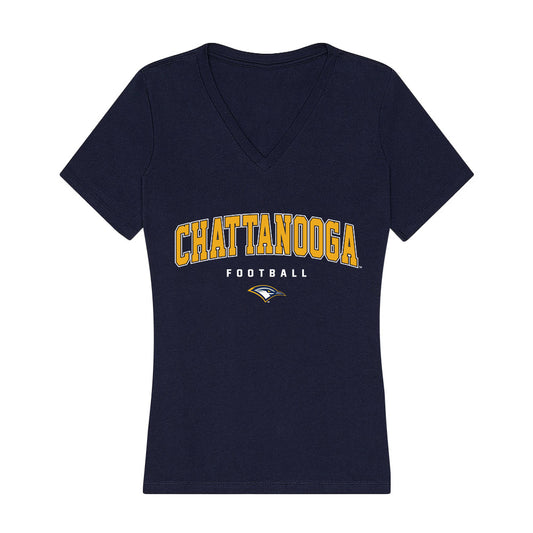 UTC - NCAA Football : Dave Monnot - Women's V-Neck T-Shirt-0