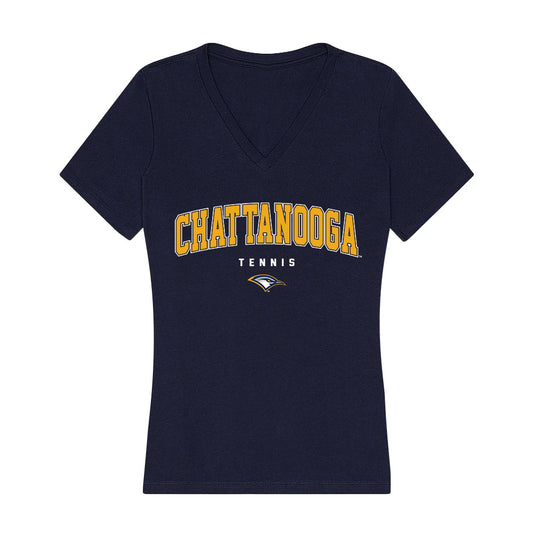 UTC - NCAA Men's Tennis : Jackson Orsega - Women's V-Neck T-Shirt-0