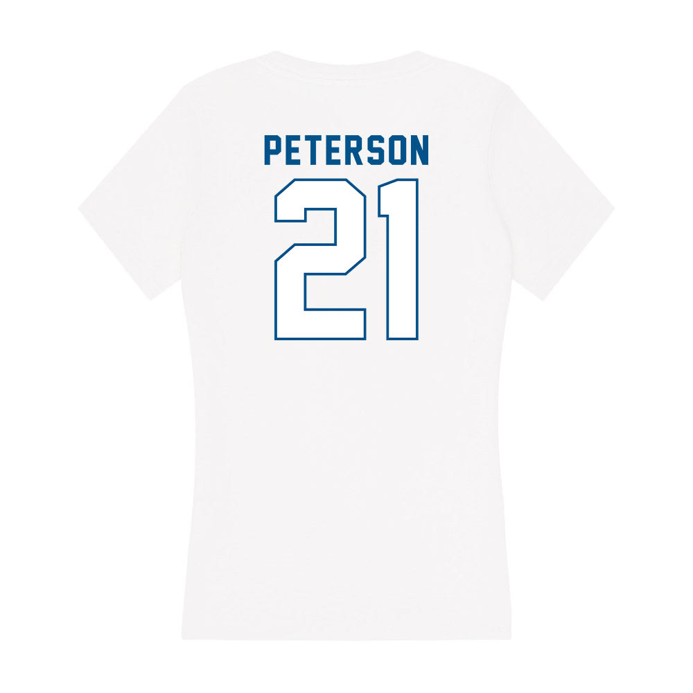SSU - NCAA Women's Basketball : Sydney Peterson - Women's V-Neck T-Shirt-1