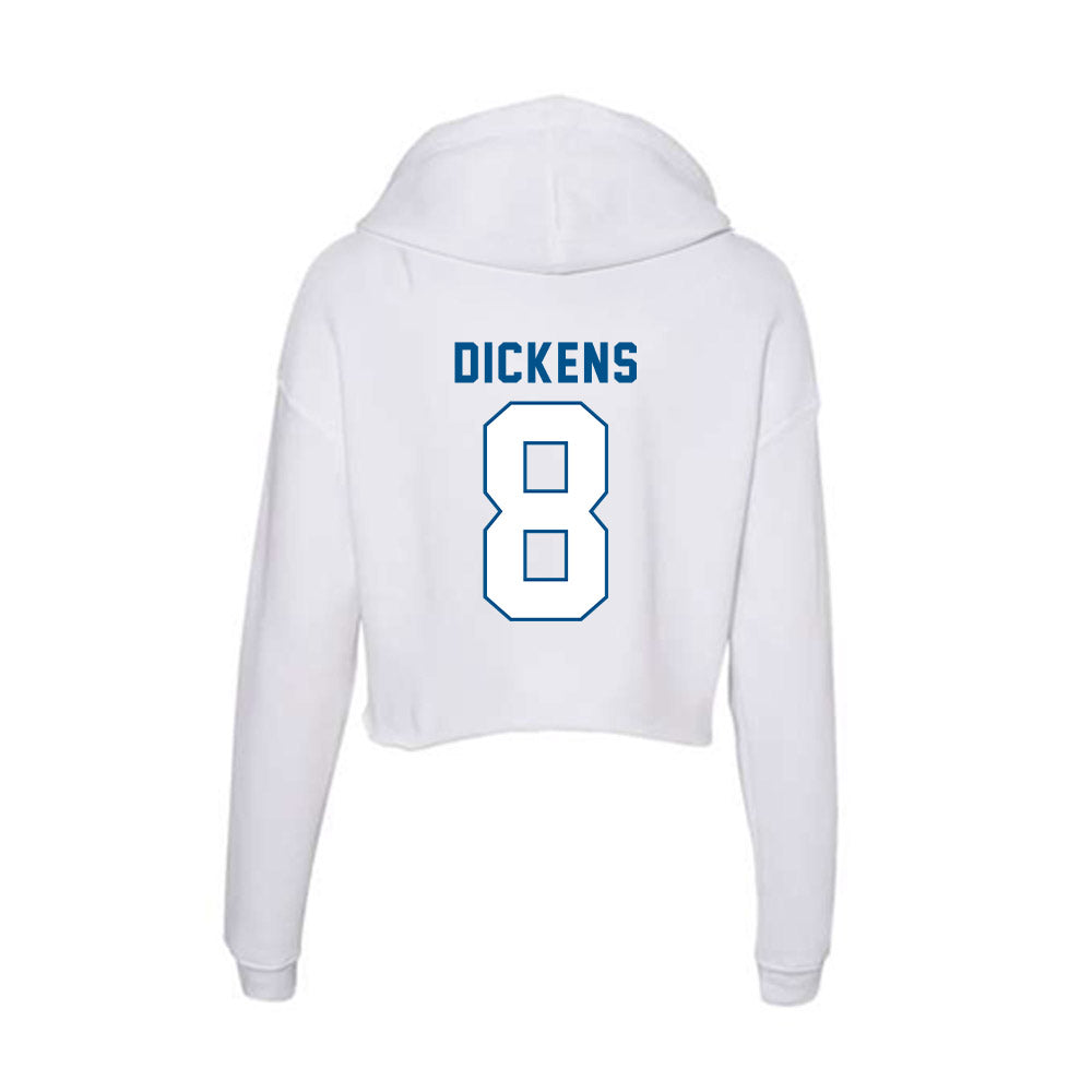 SSU - NCAA Softball : Kaiya Dickens - Women's Crop Fleece Hoodie-1