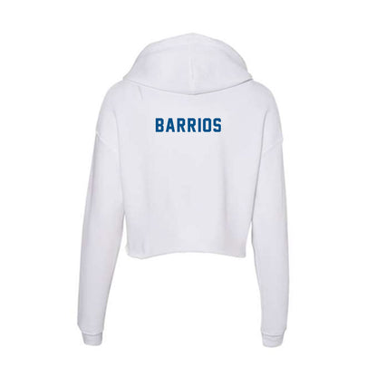 SSU - NCAA Women's Track & Field : Itzel Barrios - Women's Crop Fleece Hoodie-1