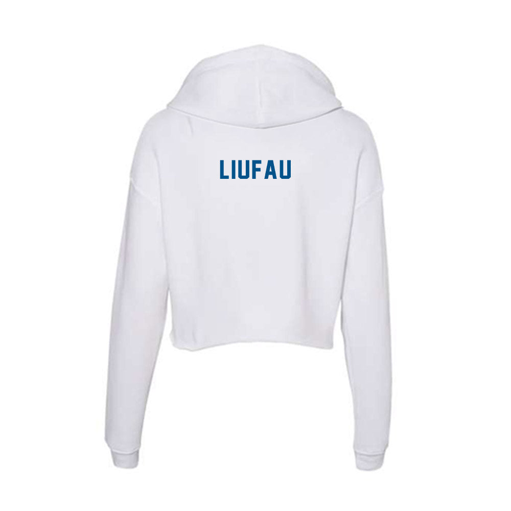 SSU - NCAA Women's Track & Field : Tesa Liufau - Women's Crop Fleece Hoodie-1