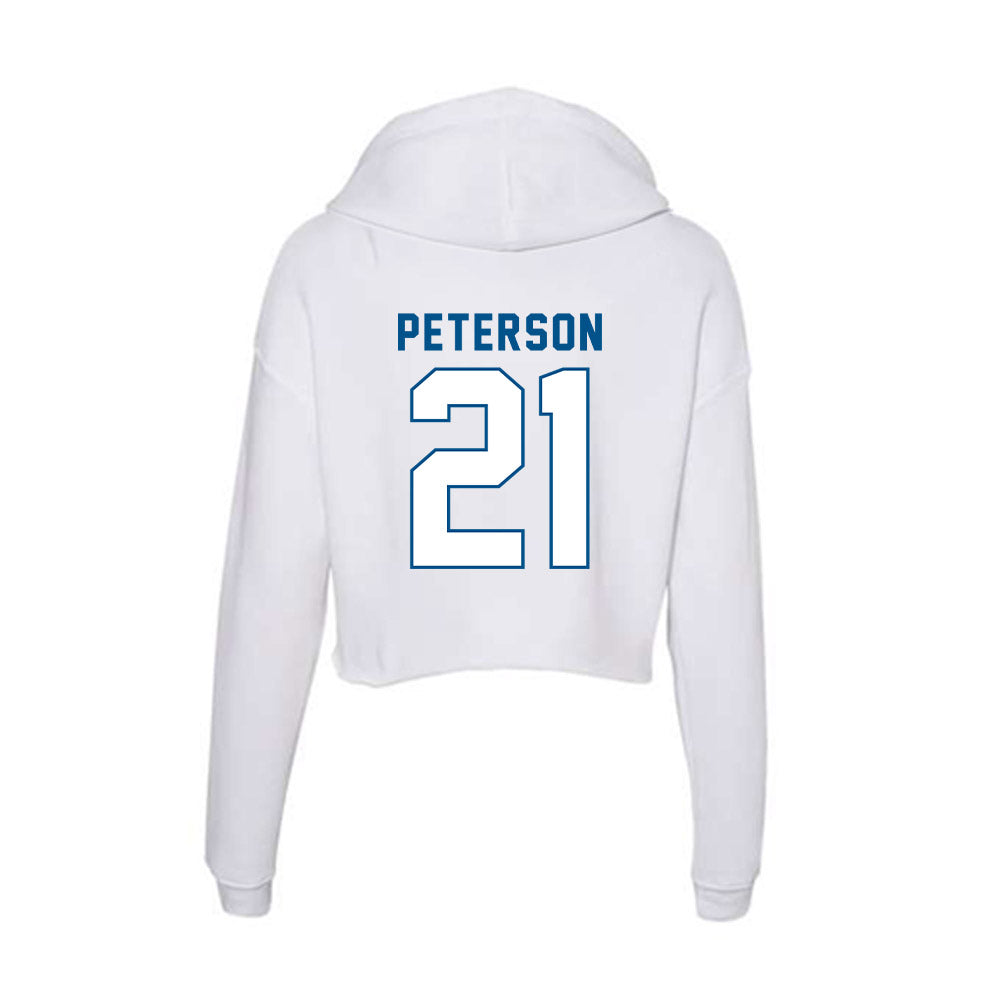 SSU - NCAA Women's Basketball : Sydney Peterson - Women's Crop Fleece Hoodie-1