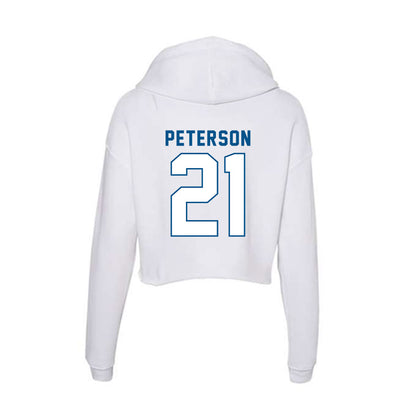 SSU - NCAA Women's Basketball : Sydney Peterson - Women's Crop Fleece Hoodie-1