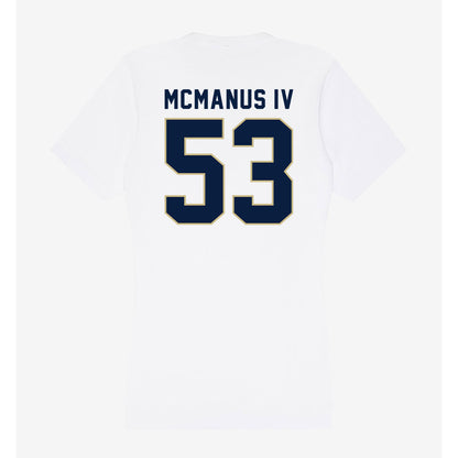 Akron - NCAA Football : Kenneth McManus IV - Women's V-Neck T-Shirt-1