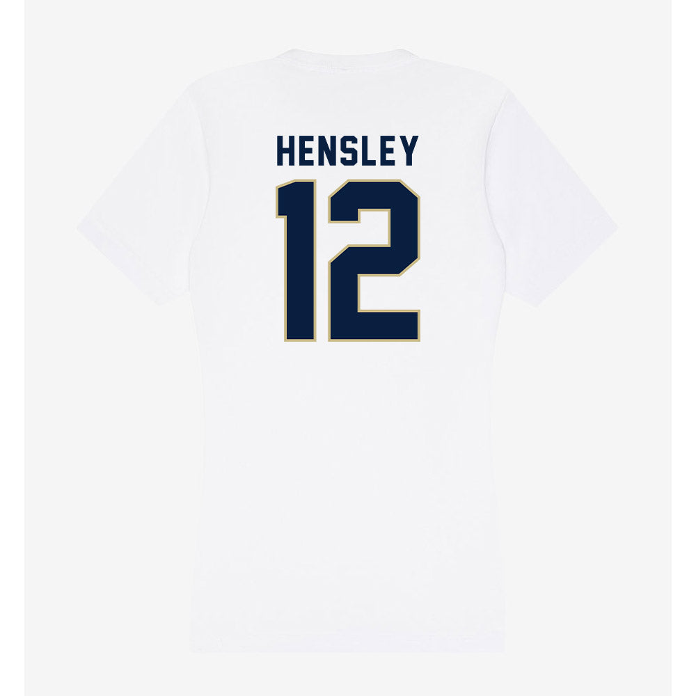 Akron - NCAA Softball : Ava Hensley - Women's V-Neck T-Shirt-1