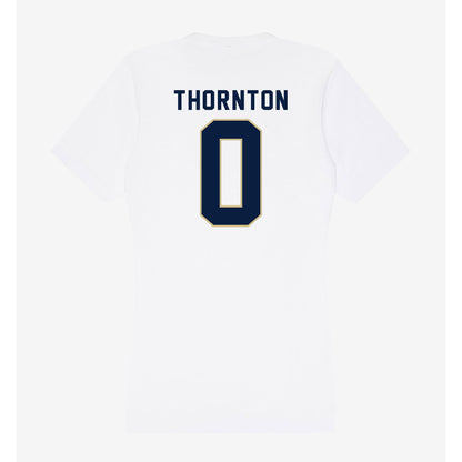 Akron - NCAA Women's Basketball : Kaylah Thornton - Women's V-Neck T-Shirt-1