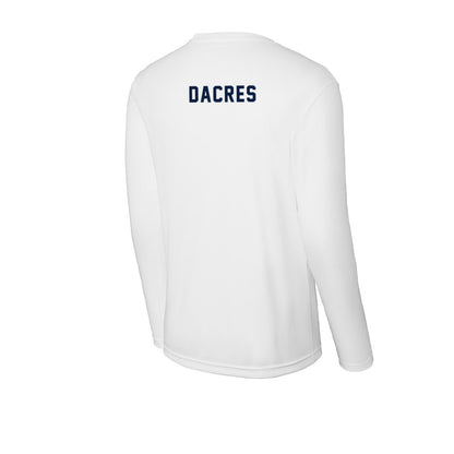Akron - NCAA Men's Track & Field : Isaac Dacres - Activewear Long Sleeve T-Shirt-1