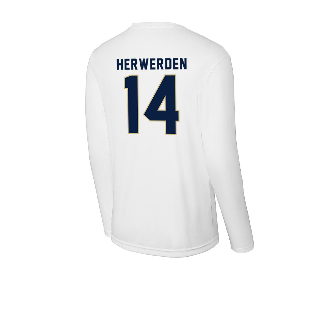 Akron - NCAA Softball : Mallory Herwerden - Activewear Long Sleeve T-Shirt-1