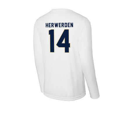Akron - NCAA Softball : Mallory Herwerden - Activewear Long Sleeve T-Shirt-1