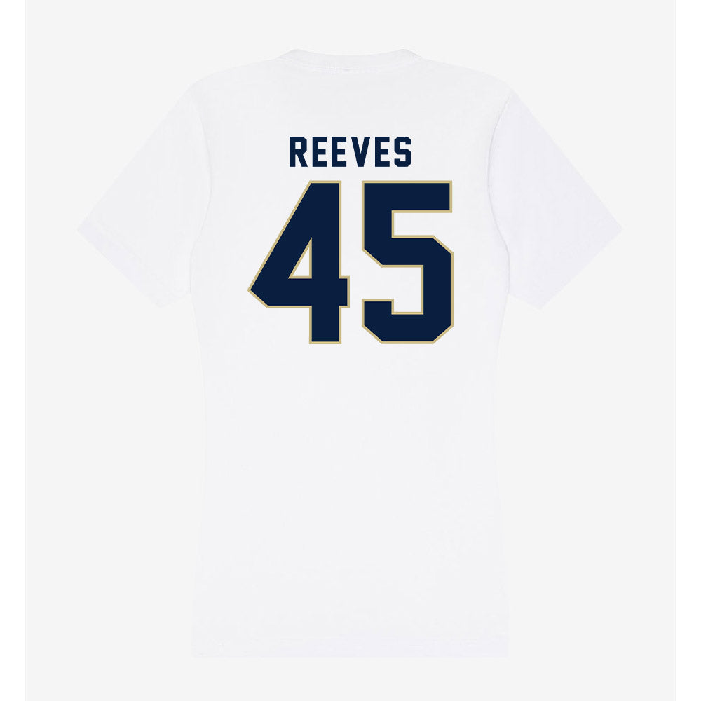 Akron - NCAA Football : Devin Reeves - Women's V-Neck T-Shirt-1