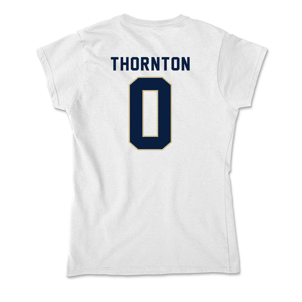Akron - NCAA Women's Basketball : Kaylah Thornton - Soft Style Women’s T-Shirt-1