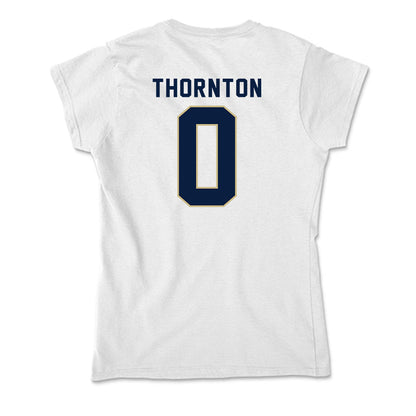 Akron - NCAA Women's Basketball : Kaylah Thornton - Soft Style Women’s T-Shirt-1