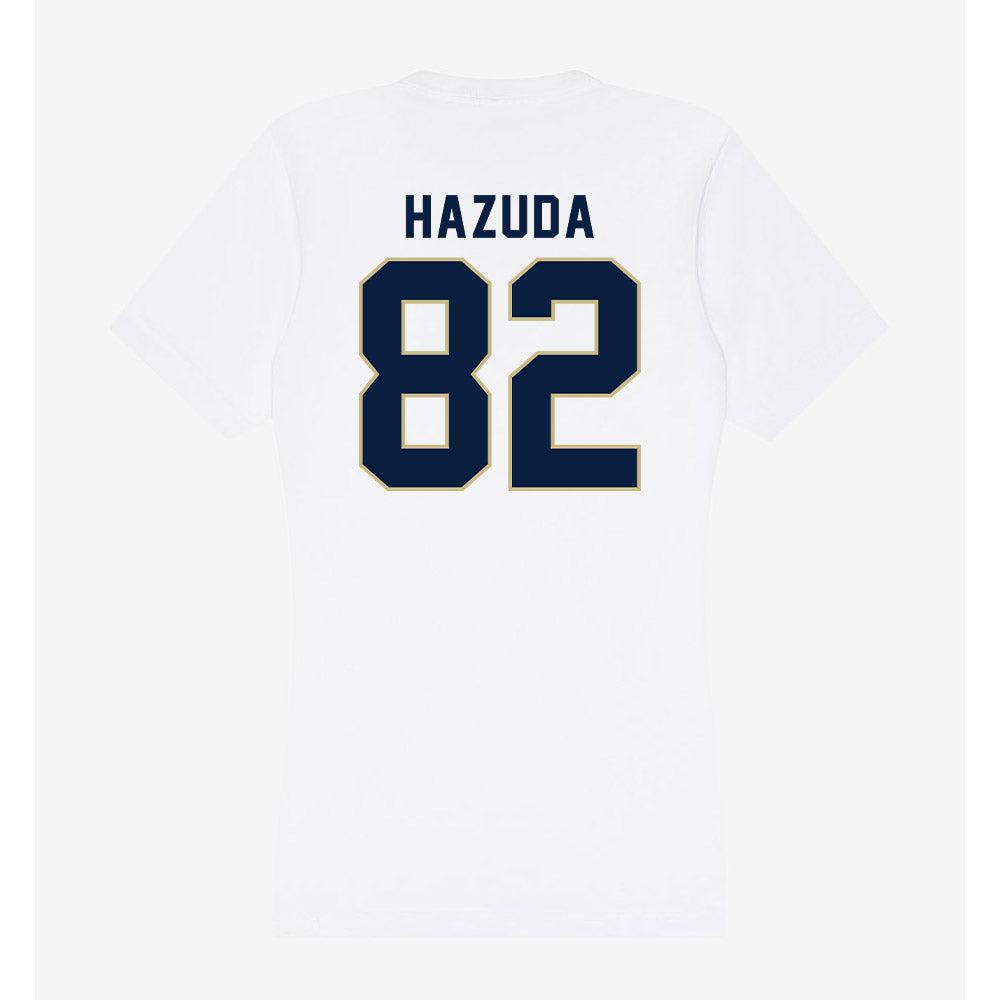 Akron - NCAA Football : Troy Hazuda - Women's V-Neck T-Shirt-1