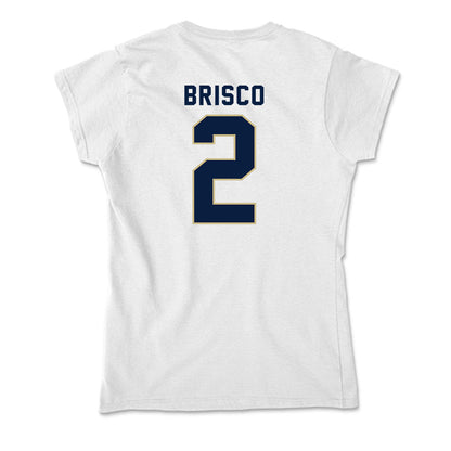 Akron - NCAA Men's Basketball : Rich Brisco - Soft Style Women’s T-Shirt-1