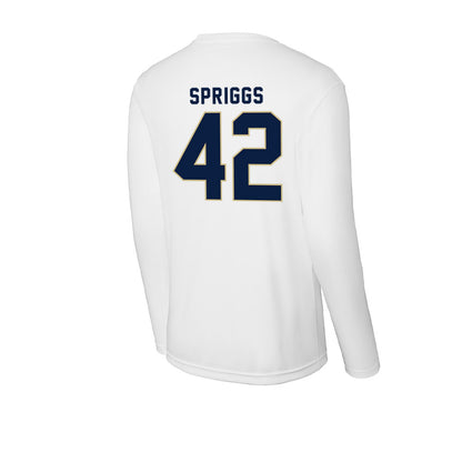 Akron - NCAA Football : Melvin Spriggs - Activewear Long Sleeve T-Shirt-1