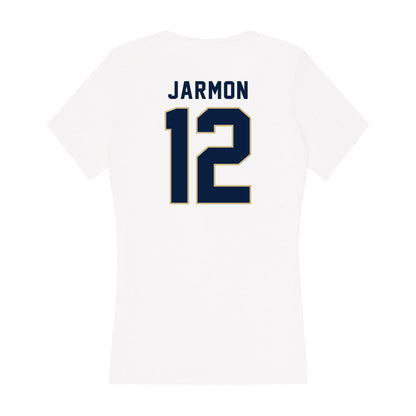 Akron - NCAA Football : Iesa Jarmon - Women's V-Neck T-Shirt-1