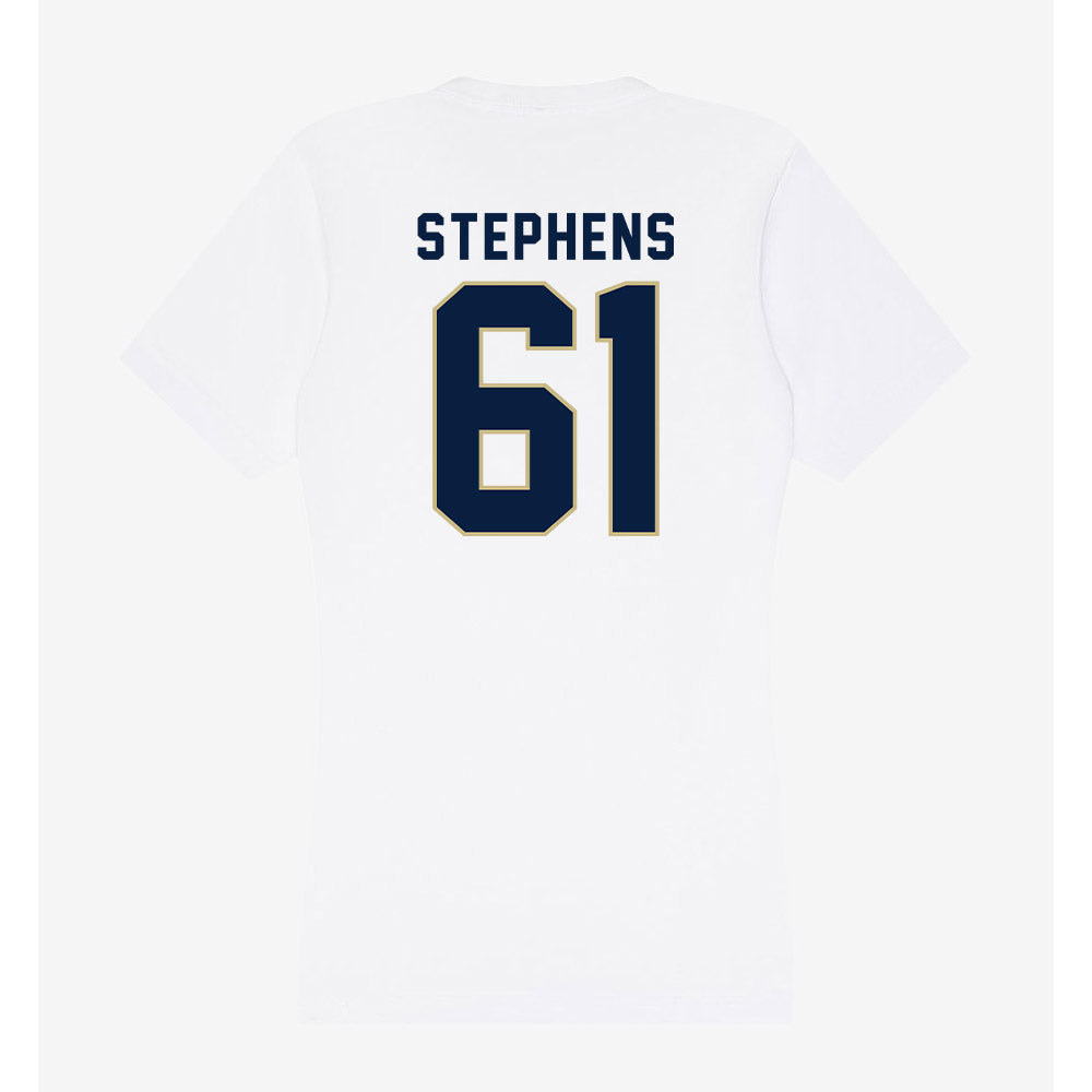 Akron - NCAA Football : Jon Stephens - Women's V-Neck T-Shirt-1