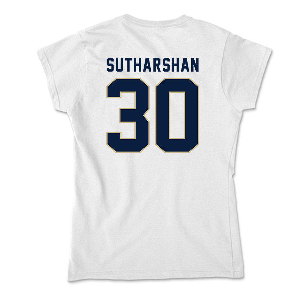 Akron - NCAA Women's Soccer : Eesha Sutharshan - Soft Style Women’s T-Shirt-1