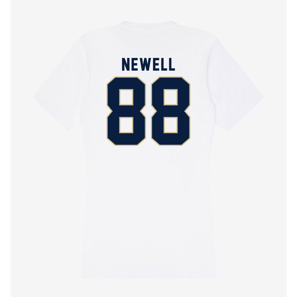 Akron - NCAA Football : Jacob Newell - Women's V-Neck T-Shirt-1
