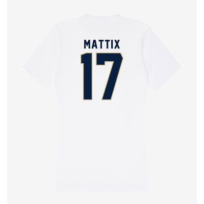 Akron - NCAA Baseball : Adison Mattix - Women's V-Neck T-Shirt-1