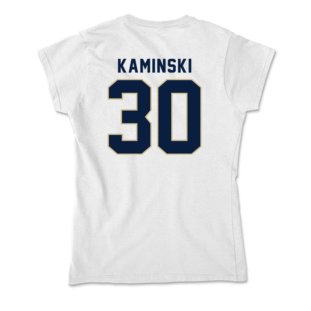 Akron - NCAA Men's Soccer : Brett Kaminski - Soft Style Women’s T-Shirt-1