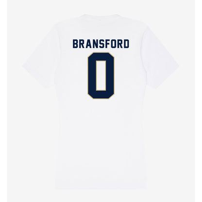 Akron - NCAA Women's Basketball : Kailee Bransford - Women's V-Neck T-Shirt-1