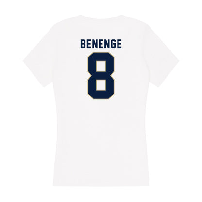 Akron - NCAA Football : Richard Benenge - Women's V-Neck T-Shirt-1