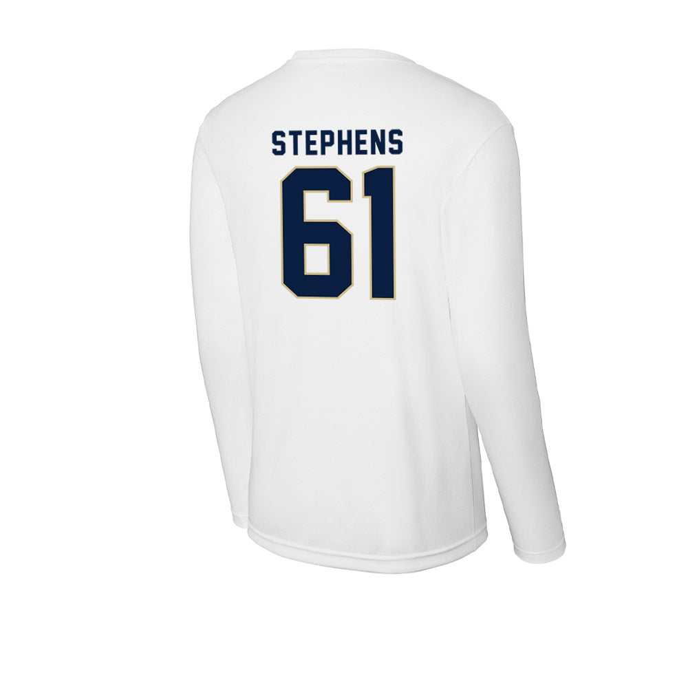Akron - NCAA Football : Jon Stephens - Activewear Long Sleeve T-Shirt-1