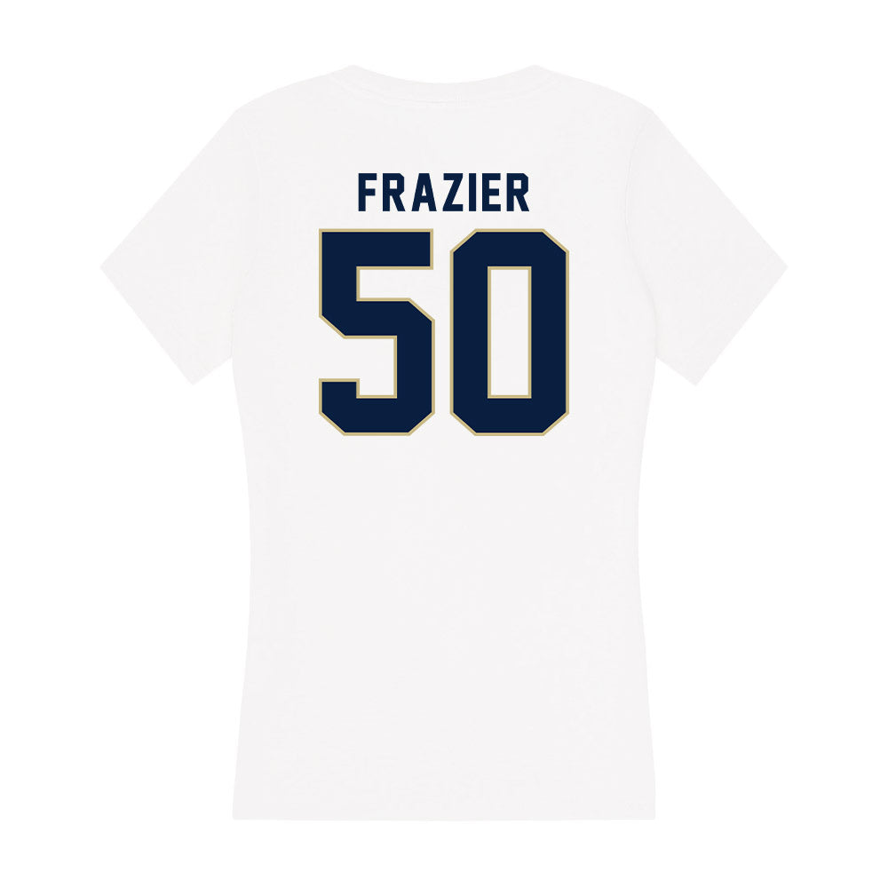 Akron - NCAA Football : Jahvon Frazier - Women's V-Neck T-Shirt-1