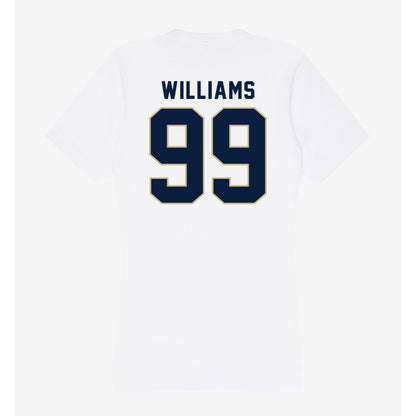 Akron - NCAA Football : Jalen Williams - Women's V-Neck T-Shirt-1