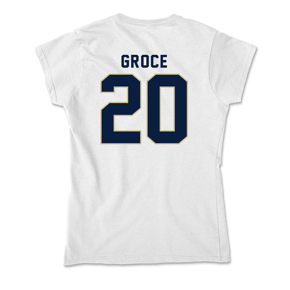 Akron - NCAA Baseball : Garrett Groce - Soft Style Women’s T-Shirt-1