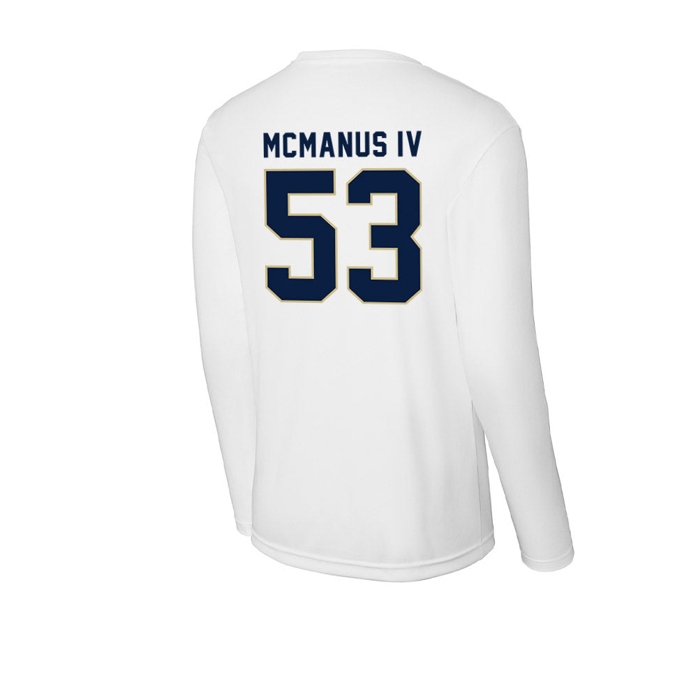 Akron - NCAA Football : Kenneth McManus IV - Activewear Long Sleeve T-Shirt-1