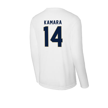 Akron - NCAA Football : Ben Kamara - Activewear Long Sleeve T-Shirt-1