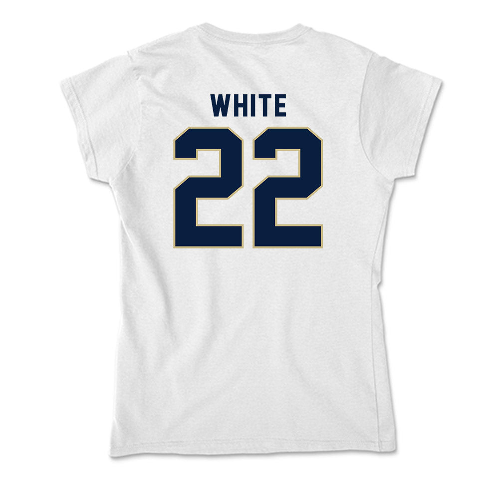 Akron - NCAA Men's Basketball : Colin White - Soft Style Women’s T-Shirt-1