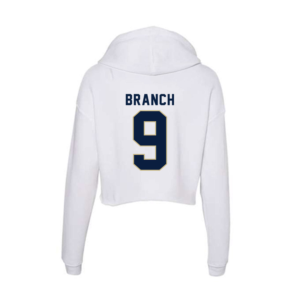 Akron - NCAA Football : Aamii Branch - Women's Crop Fleece Hoodie-1