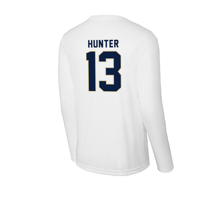 Akron - NCAA Football : Rodrick Hunter - Activewear Long Sleeve T-Shirt-1