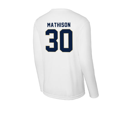 Akron - NCAA Baseball : Gabe Mathison - Activewear Long Sleeve T-Shirt-1