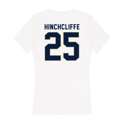 Akron - NCAA Women's Lacrosse : Sienna Hinchcliffe - Women's V-Neck T-Shirt-1