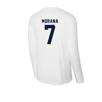 Akron - NCAA Men's Soccer : Leo Morana - Activewear Long Sleeve T-Shirt-1