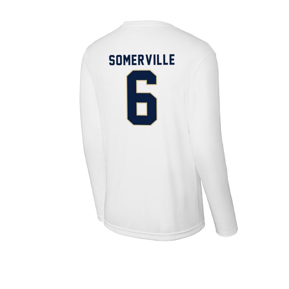 Akron - NCAA Football : Jamari Somerville - Activewear Long Sleeve T-Shirt-1